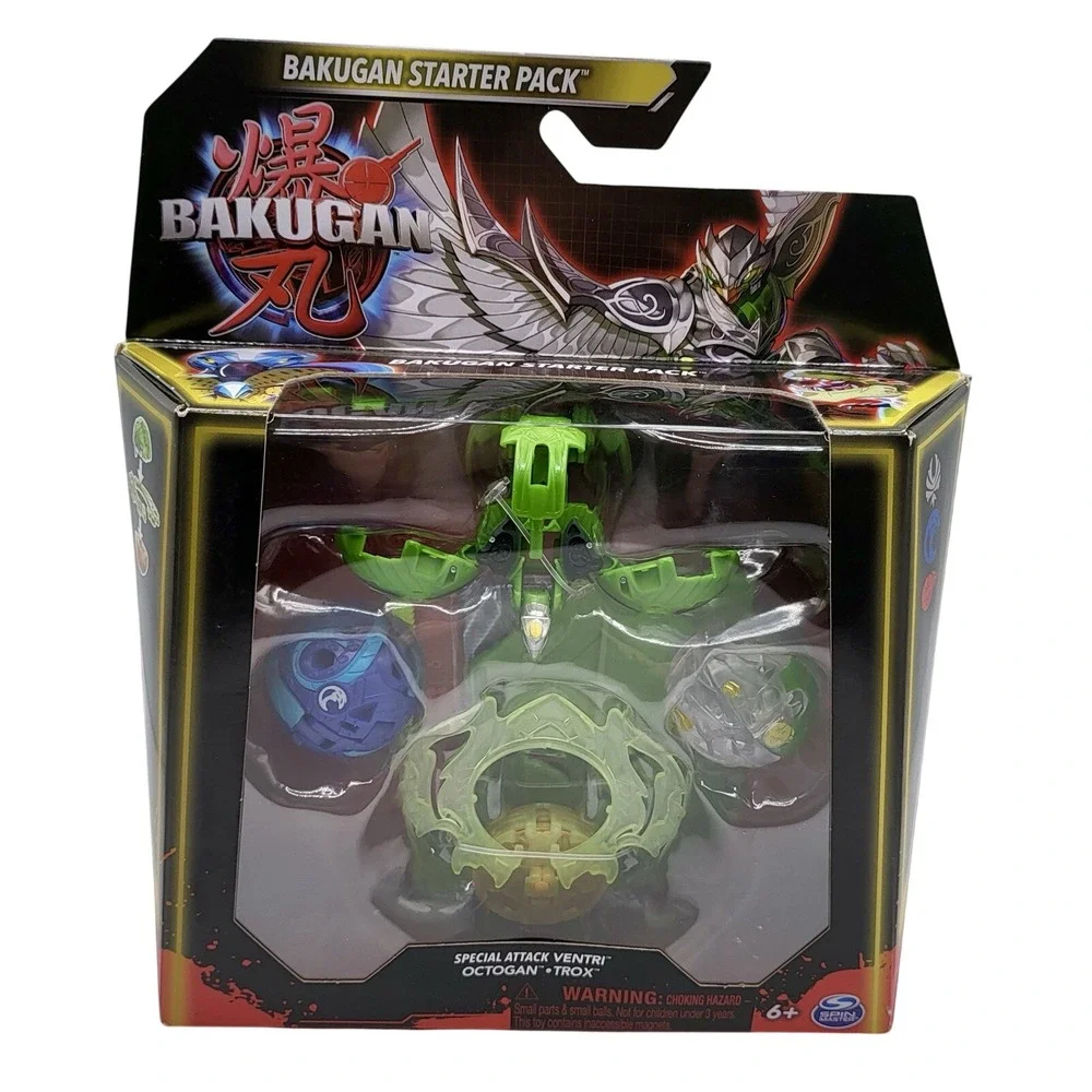 Bakugan Special‎ Attack Ventri/Octagon & Trox Starter Pack NWT